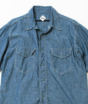 CS002 - NAVY 2POCKET SHIRT