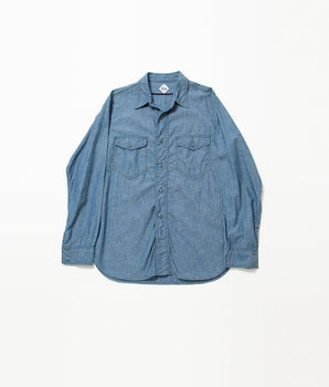 CS002 - NAVY 2POCKET SHIRT